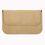 Custom Leatherette Soft Case Business Card Holder - Light Brown Screen Imprinted, 4.5" W x 2.75" H, Price/piece