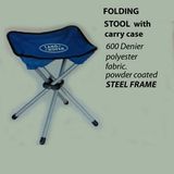 Custom Sturdy Steel Folding Stool with Carry Case, 13