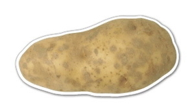 Custom Russet Potato - 5.1-7 Sq. In. (30MM Thick)
