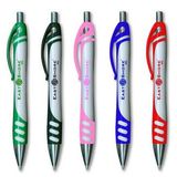 Custom Tempest Retractable Pen w/ Chrome Trim & Colored Accents