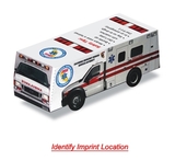 Custom Foldable Die-Cut Ambulance (Full Color Digital)