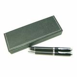 Custom Black Carbon Fiber Pen Set