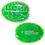 Custom Green Brain Hot/ Cold Pack with Gel Beads, 4 1/2" L x 3 1/2" W x 1/2" Thick, Price/piece