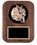 Blank American Walnut Tribute w/ Fireman Casting (9"x12"), Price/piece