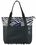 Custom Zebra Polyester Zippered Tote Bag (20"x16"x6"), Price/piece