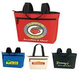 Custom Two Tone 12-Pack Lunch Cooler Tote, 16.5