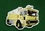 Custom Fire Truck #3 Magnet - 5.1-7 Sq. In. (30MM Thick), Price/piece