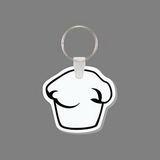 Key Ring & Punch Tag - Muffin Outline