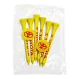 Custom Golf Tee Poly Packet with 6 Tees & 2 Markers