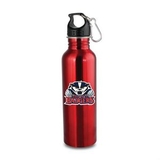 Custom The Wide Mouth Flair w/Carabiner - 25oz Red, 2.875