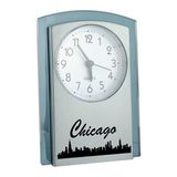 Custom Rectangular Desk Alarm Clock with Translucent Trim
