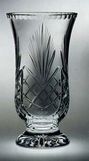 Custom 334-C635DU10  - Raleigh Florero Vase-Lead Crystal