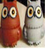 Custom Dinky Rubber Owl