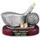 Blank Fully Modeled Resin Golf Driver & Ball Trophy (4")(Without Base), Price/piece