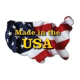 Custom Full Color Stock US States Shaped Magnetic Note-Holder, .015 Thick