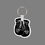 Custom Key Ring & Punch Tag - Boxing Gloves, Price/piece