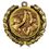 Custom Stock Victory Female Medal w/ Wreath Edge ( 1 1/2"), Price/piece