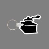 Key Ring & Punch Tag - Coffee Grinder