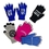 Custom 5 Finger Touch Screen Gloves, 7 7/8" L x 5 1/2" W, Price/piece