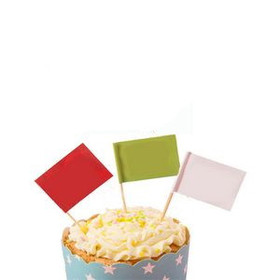 Custom Food Flag With 6'' Toothpick