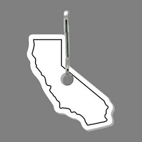 Custom California State Zip Up