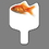 Custom Hand Held Fan W/ Full Color Goldfish, 7 1/2" W x 11" H, Price/piece