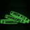 1/2" Glow in the Dark Ink Injected Custom Wristband, Price/piece