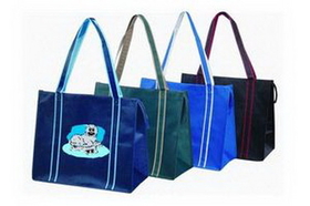Custom Non-Woven Tote Bag w/ Zipper (18"x15"x8")