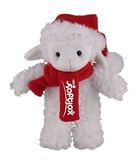 Custom Soft Plush Sheep with Christmas Scarf and Hat 8