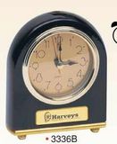 Custom Rosewood Gold Alarm Clock (Screened)