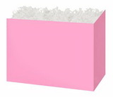 Custom Light Pink Large Basket Box, 10 1/4