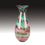 Custom 14 1/2" Hand Blown Art Glass Vase, Price/piece