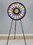 Custom 18-Slot Black Floor Stand Prize Wheel Game, Price/piece
