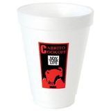 Custom 12 Oz. Medium Foam Cup (Offset Line)