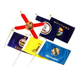 Custom Hand Signal Flags, 6" W x 9" L
