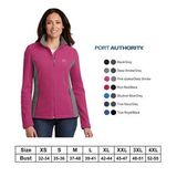 Custom Port Authority Ladies Colorblock Value Fleece Jacket