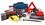 Custom Roadside Automotive Safety Kit w/ Reflective Trim Case (91 Piece Set), Price/piece