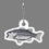 Custom Fish (Bass, Lg Mouth) Zip Up, Price/piece