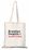 Custom Natural Canvas Convention Tote Bag with Shoulder Strap (15"x16"), Price/piece