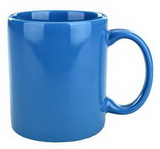 Custom 11 Oz. C Handle Cup Collection Hawaiian Blue