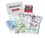 Custom Travel First Aid Kit, 5 1/2" L x 2 1/4" Thick x 4 1/4" H, Price/piece
