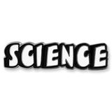 Blank Science Word School Pin, 1 1/4