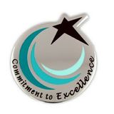 Blank Commitment To Excellence Lapel Pin, 1
