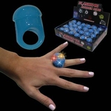 Blank Blue Jelly LED Ring