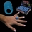 Blank Blue Jelly LED Ring, Price/piece