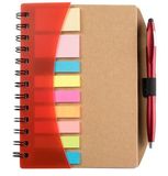 Custom Ultra Notes Executive Spiral Notebook Journal w/ Pen, 7