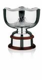 Supreme Collection Laurel Bowl Trophy Award w/ Hand Chased Base /12 1/4
