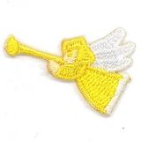 Custom Holiday Embroidered Applique - Angel