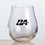 Custom Avondale Stemless Wine - 101/4 oz Crystalline, Price/piece