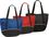 Custom Fashion Zippered Tote Bag (18"x14"x7 1/2"), Price/piece